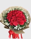  Bó Hoa Hồng Đỏ Tình Yêu Ấm Áp - HBT30 