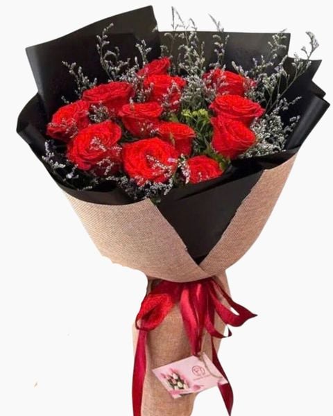 Bó Hoa Hồng Đỏ Tình Yêu