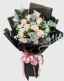  Bó Hoa Hồng Pastel Cồ - HBD254 