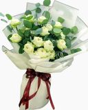  Bó Hoa Sen Trắng - HBD118 