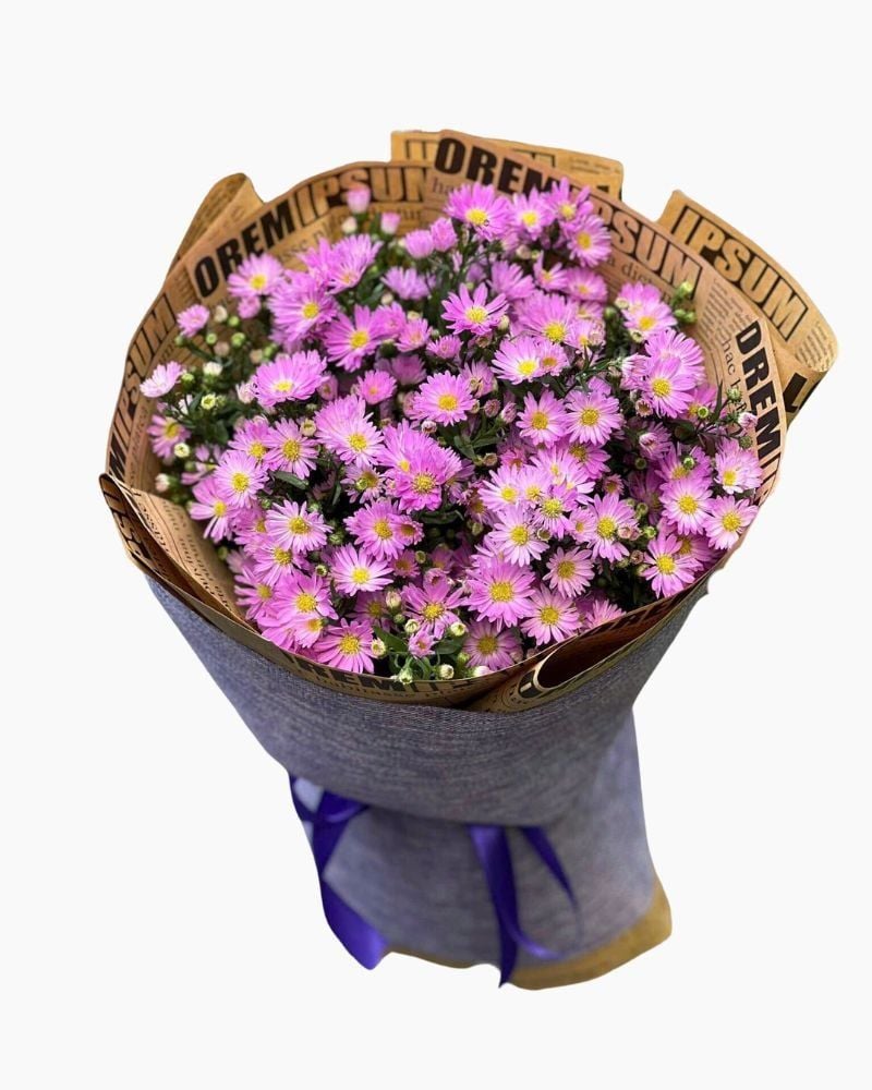  Bó Hoa Thạch Thảo Tím - HBT57 