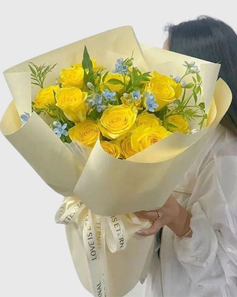 Bó hoa hồng vàng - Sunshine Bliss -HBD272