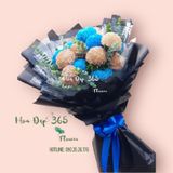  Bó Cúc Mẫu Đơn Mix Màu - HBD213 - Hoa 8/3 