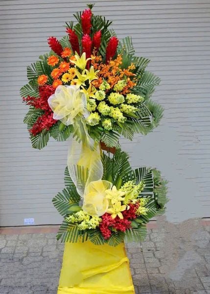 Lẵng Hoa Khai Trương Đại Cát