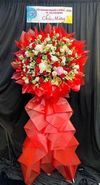 Kệ Hoa Khai Trương Hưng Phát