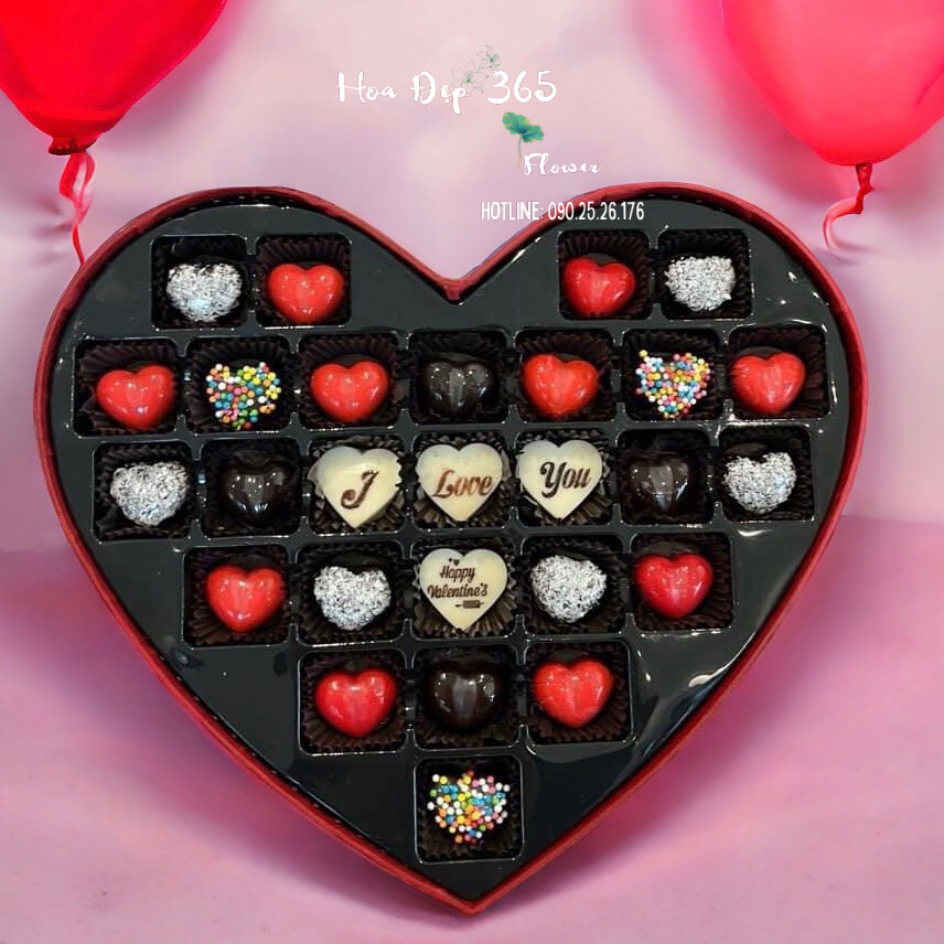  Hộp Chocolate I Love You - HCCL06 - Quà  Tặng Người Yêu 14/2 