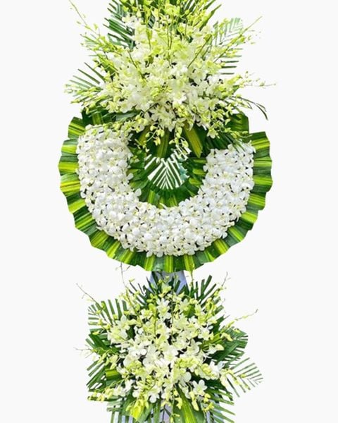 Vòng Hoa Đám Tang Chia Xa