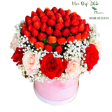  Hộp Hoa Dâu Tây Ngọt Ngào - TC19 - Hoa 20/10 