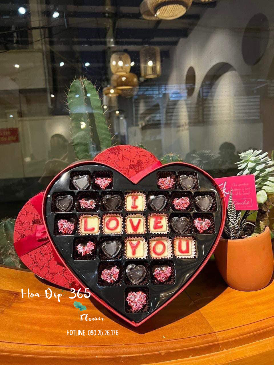  Hộp Chocolate I Love You - HCCL01 - Tặng 14/2 