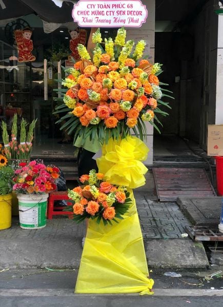 Kệ Hoa Tone Rực Cháy - HCM52