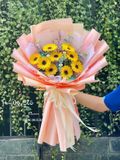  Hướng Dương - HST13 - Bó Hướng Dương Sáp Thơm 09 Hoa Tặng Mẹ 