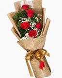  Bó Hoa Hồng Đỏ Đáng Yêu - HBD116 