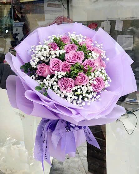 Bó hoa hồng sinh nhật đẹp nhất Bó Hoa Hồng Vương Vấn - HBT13