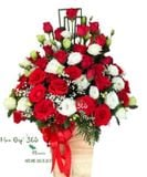  Hộp Hoa Đỏ Thắm - HCH71 - Hoa Tặng Mẹ 