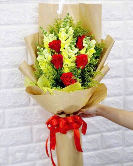  Bó Hoa Nhiệt Huyết Thăng Hoa - HBD45 