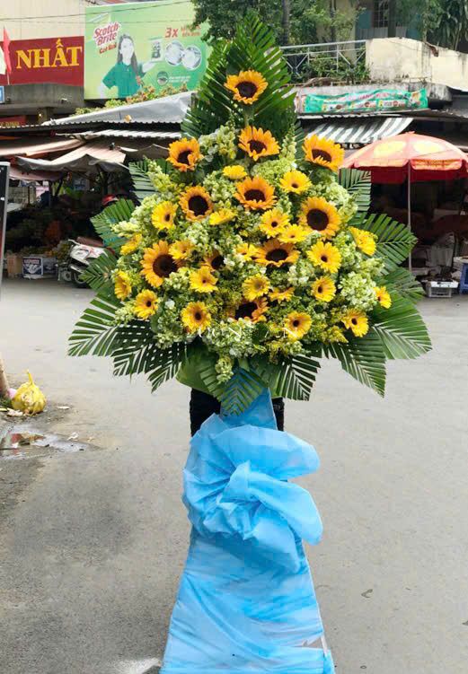  Lẵng Hoa Nỗ Lực Tiếp Bước - HCM25 