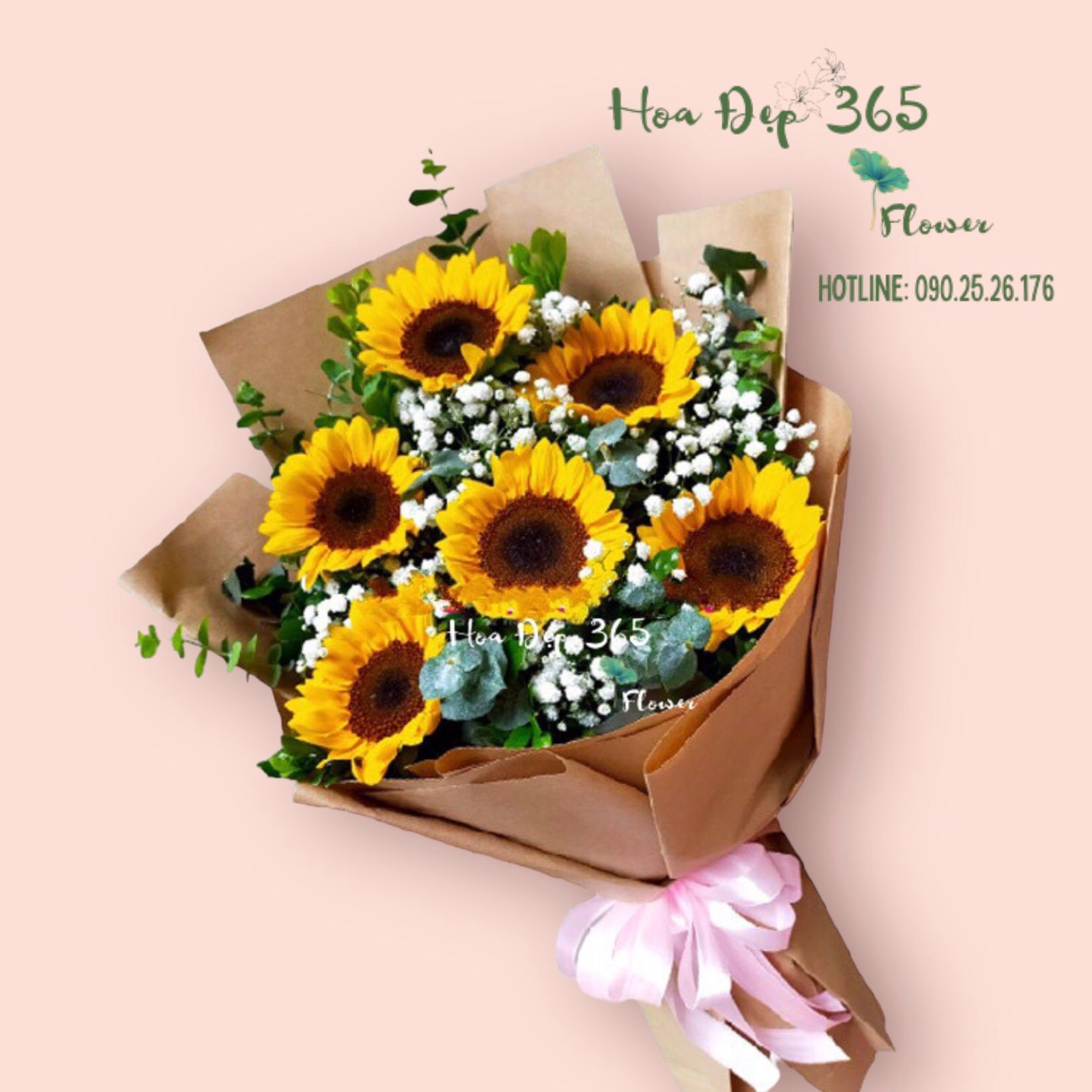  Bó Hoa Ánh Dương - HBD211 - Hoa 20/10 