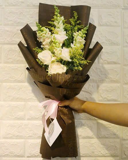  Bó Hoa Lời Chúc Thanh Cao - HBD43 