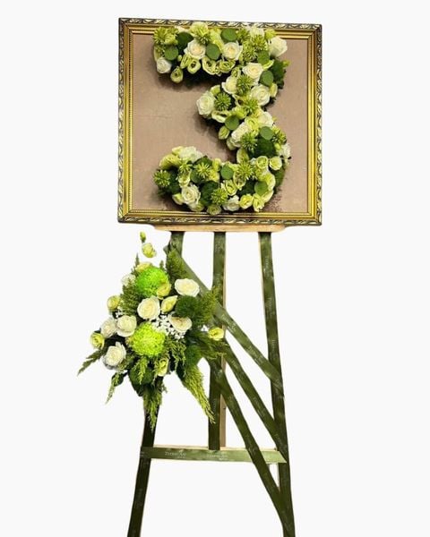 Giá Tranh Khai Trương Thiết Kế Chữ Số 3