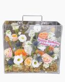  Hoa Cắm Hộp Mica -  HMC01 