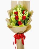  Bó Hoa Nhiệt Huyết Thăng Hoa - HBD45 