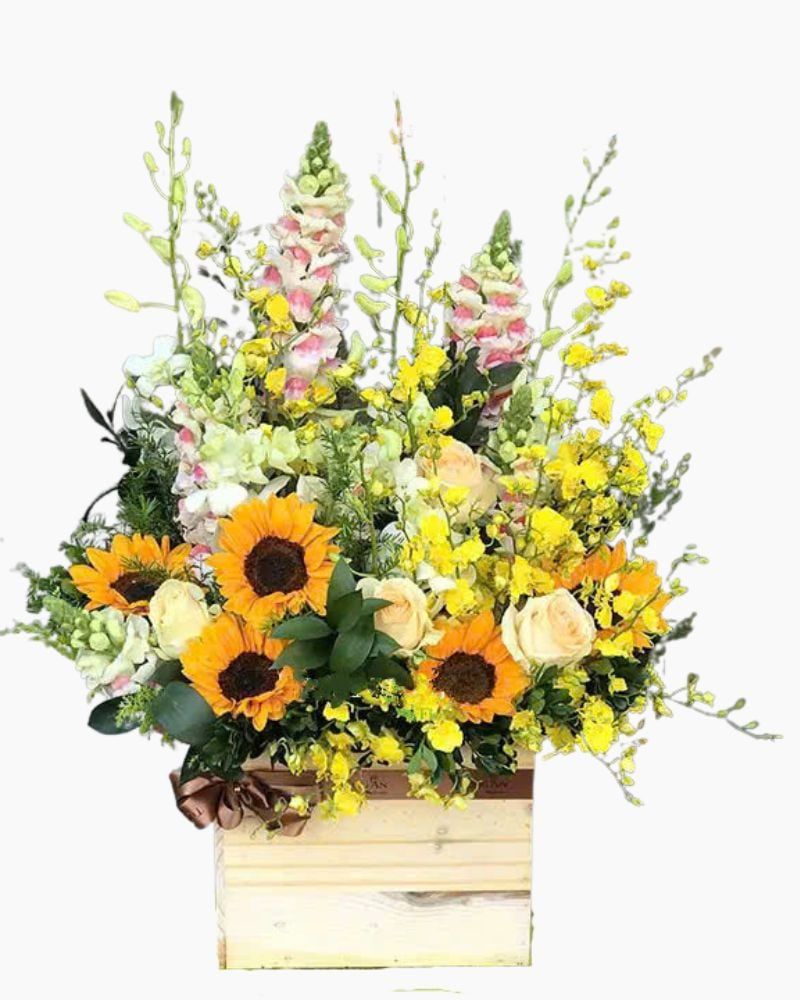  Hộp Hoa Lời Cảm Ơn Mẹ - HCH17 