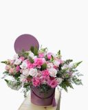  Hộp Hoa Sắc Hồng - HCH110 