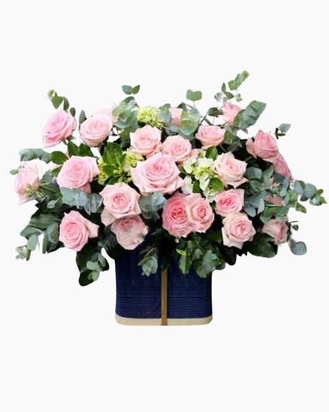 Giỏ Hoa Khai Trương Để Bàn Lightly