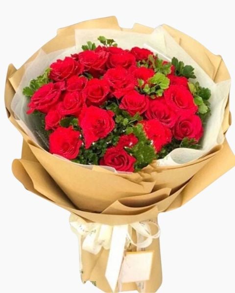 Hoa tặng người yêu đẹp nhất, bó hoa tặng bạn gái lãng mạn ý nghĩa: Love On Fire