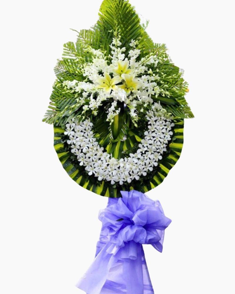  Vòng Hoa Đám Tang Luyến Tiếc - HTL38 