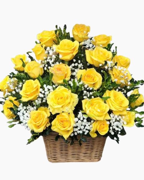 Giỏ Hoa Khai Trương Nắng Ban Mai