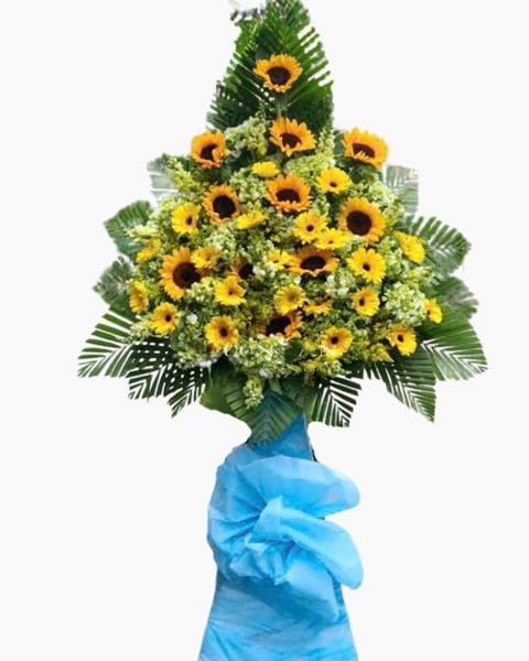 Lẵng Hoa Nỗ Lực Tiếp Bước