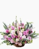  Giỏ Hoa Sắc Hồng Tím - HG43 