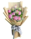  Bó Hoa Sen Hồng - HBD114 