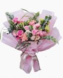  Bó Hoa Hồng Tình Đắm Say - HBD224 