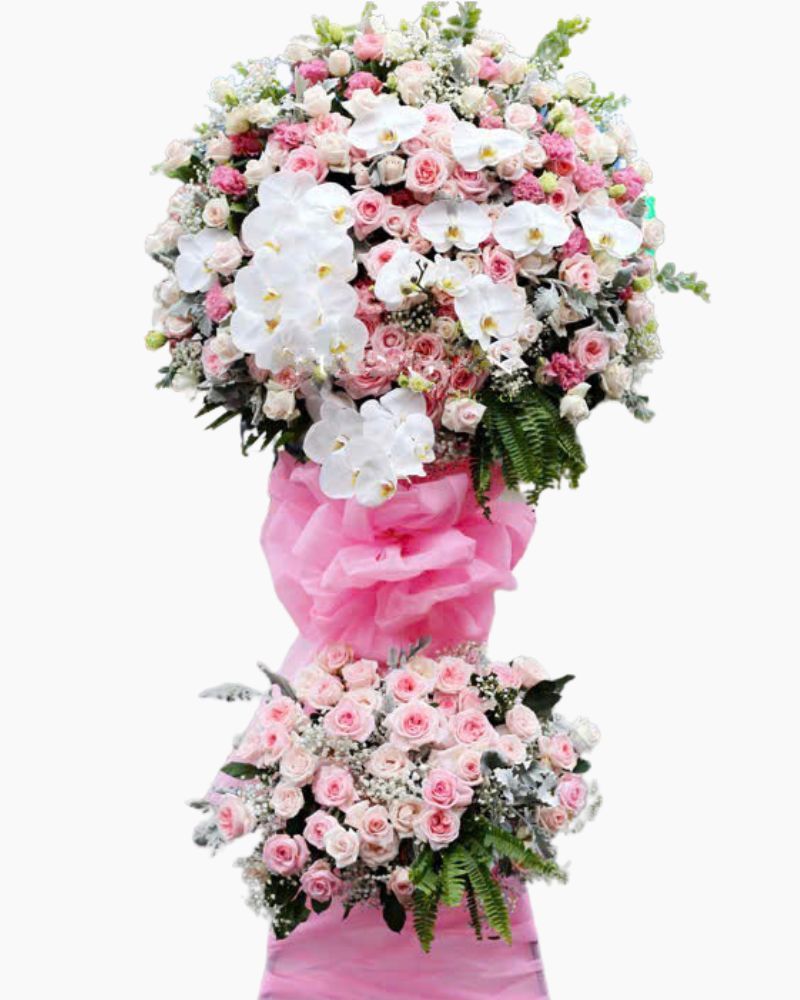  Lẵng Hoa Trường Phát - HCM16 