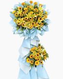  Lẵng Hoa Tương Lai Tươi Sáng - HCM10 