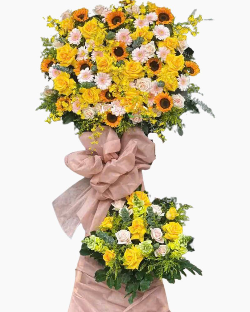  Lẵng Hoa Vinh Quang - HCM34 