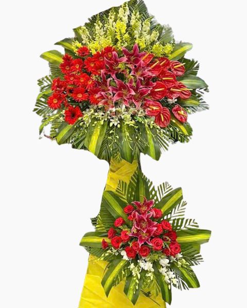 Lẵng Hoa Vững Bước