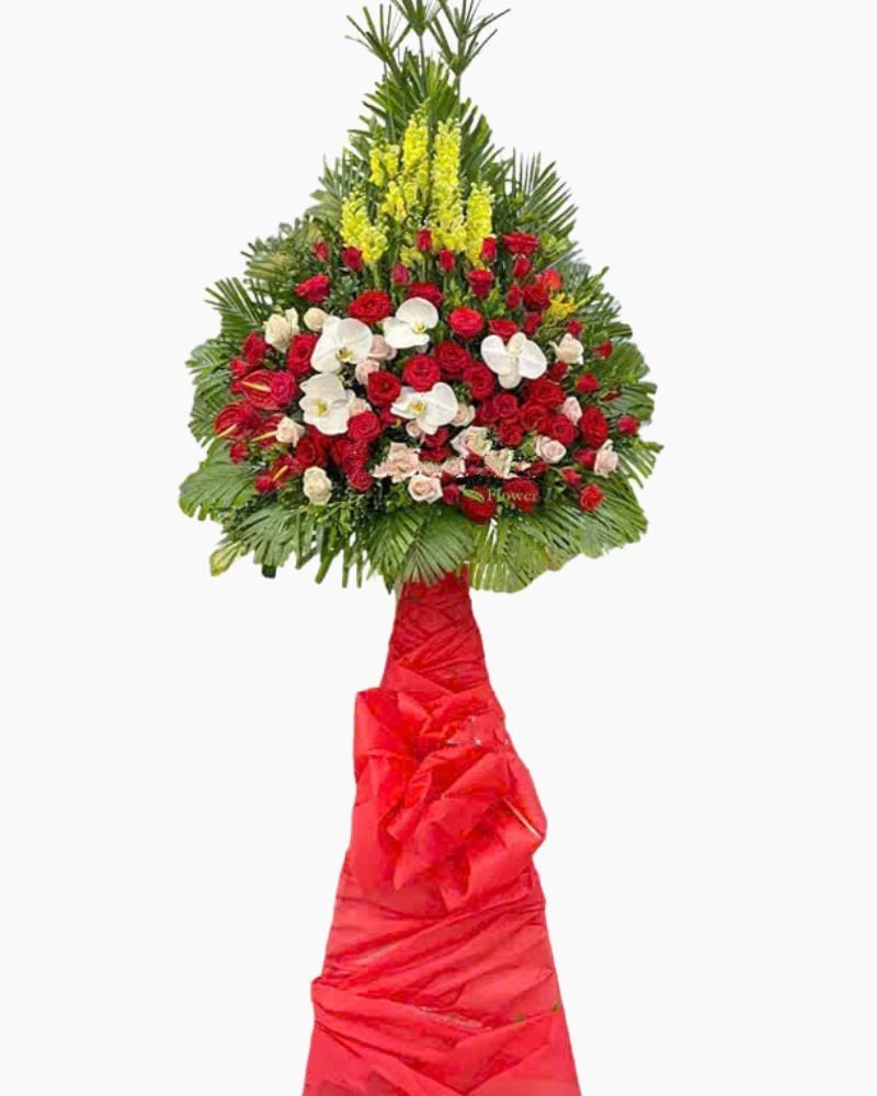  Lẵng Hoa Vững Mạnh - HCM44 