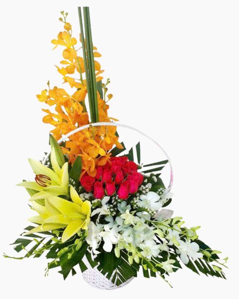 Giỏ Hoa Vững Mạnh