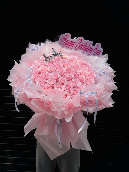 Bó Hoa Hồng Sáp Thiên Thần