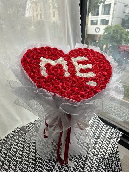 Bó Hoa Hồng Sáp Mẫu Tử - HST55