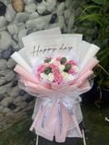  Bó Hoa Hồng Sáp Thơm Mix Màu - HST58 