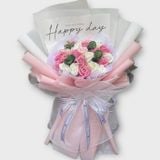  Bó Hoa Hồng Sáp Thơm Mix Màu - HST58 