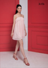 ĐẦM CHIFFON HỒNG PHẤN, 2 DÂY BABYDOLL, LA MỘC