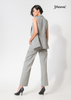 SET VEST CARO LINEN, ÁO BRA 2 DÂY MAXIVIC