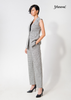 SET VEST CARO LINEN, ÁO BRA 2 DÂY MAXIVIC