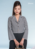ÁO VEST CROPTOP GINGHAM TRẮNG ĐEN