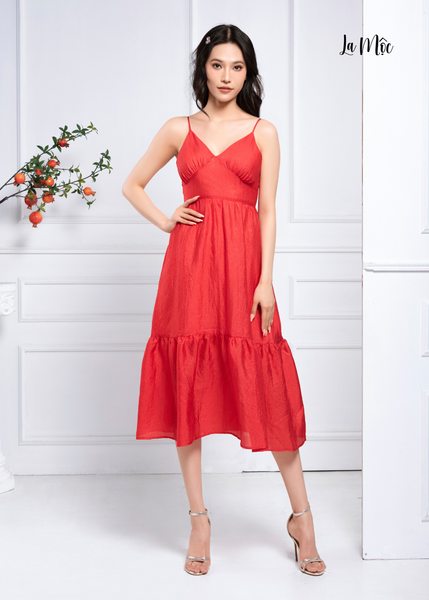 ĐẦM TOGOM ĐỎ 2 DÂY MAXIVIC